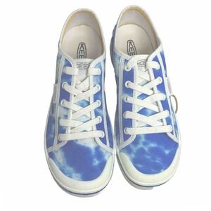 KEEN Women's Elsa Lite Casual Trainer Sneaker Blue & White 6.5 US New